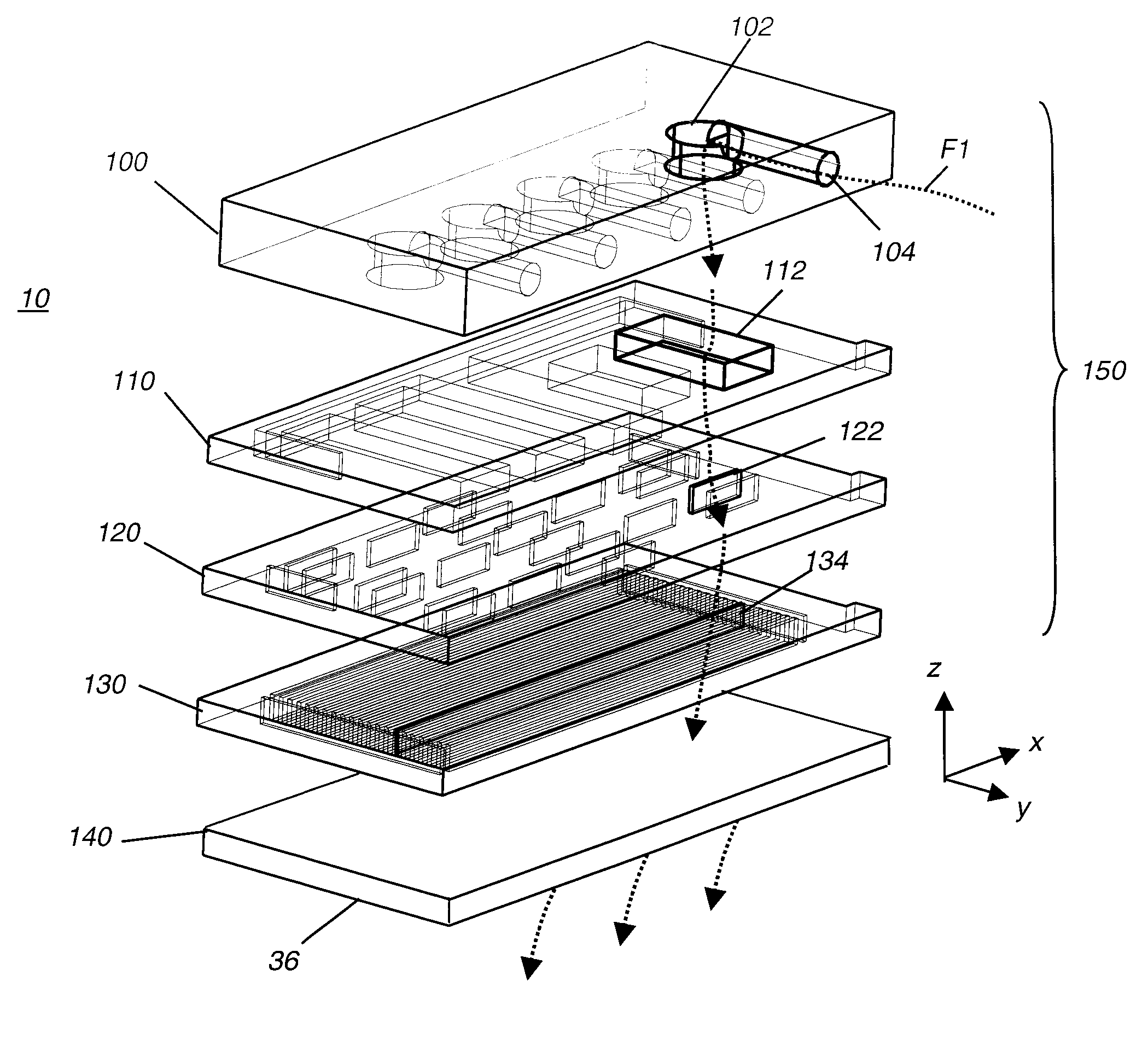 Delivery device comprising gas diffuser for thin film deposition
