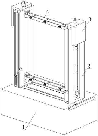 All-aluminum lightweight container plate performance detection device and use method