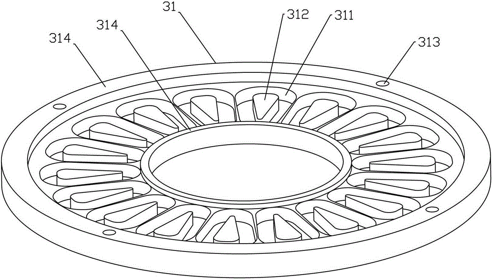 Coil disk structures for wind power generation systems under extreme conditions
