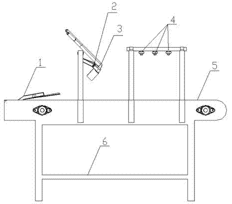 Water-jet scallop adductor muscle separating device