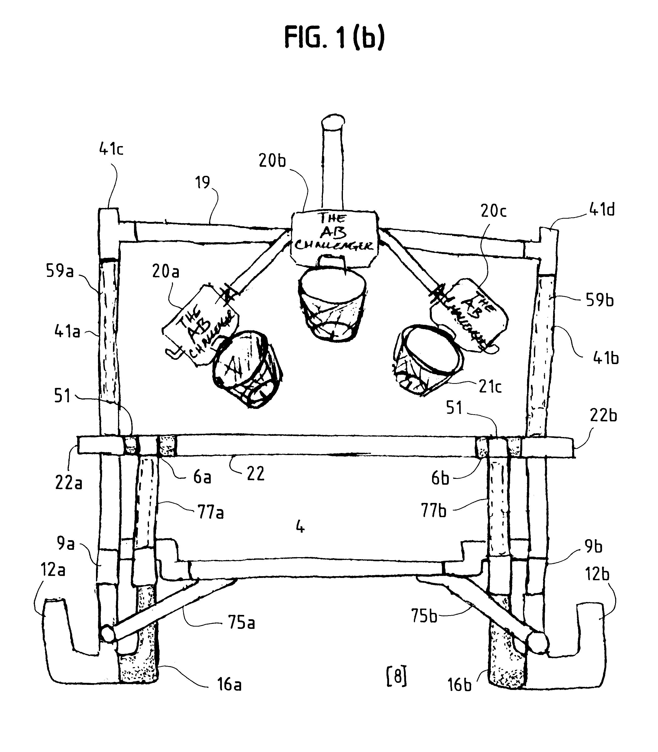 AB challenger exercise apparatus