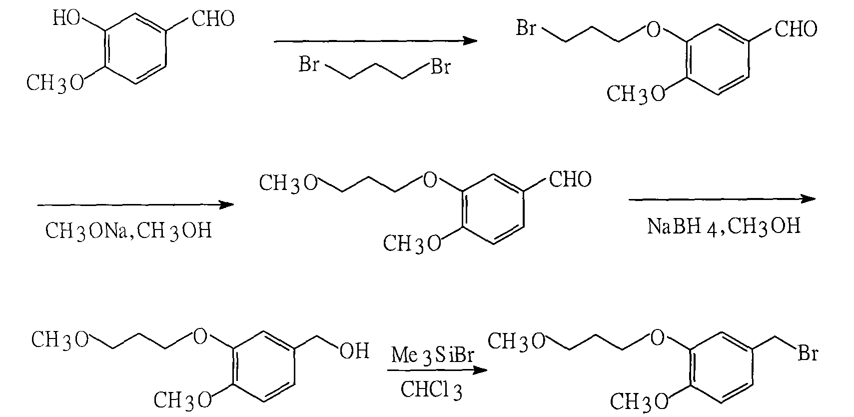 Synthetic method for mainly intermediate compounds of anti-hypertensive drug aliskiren