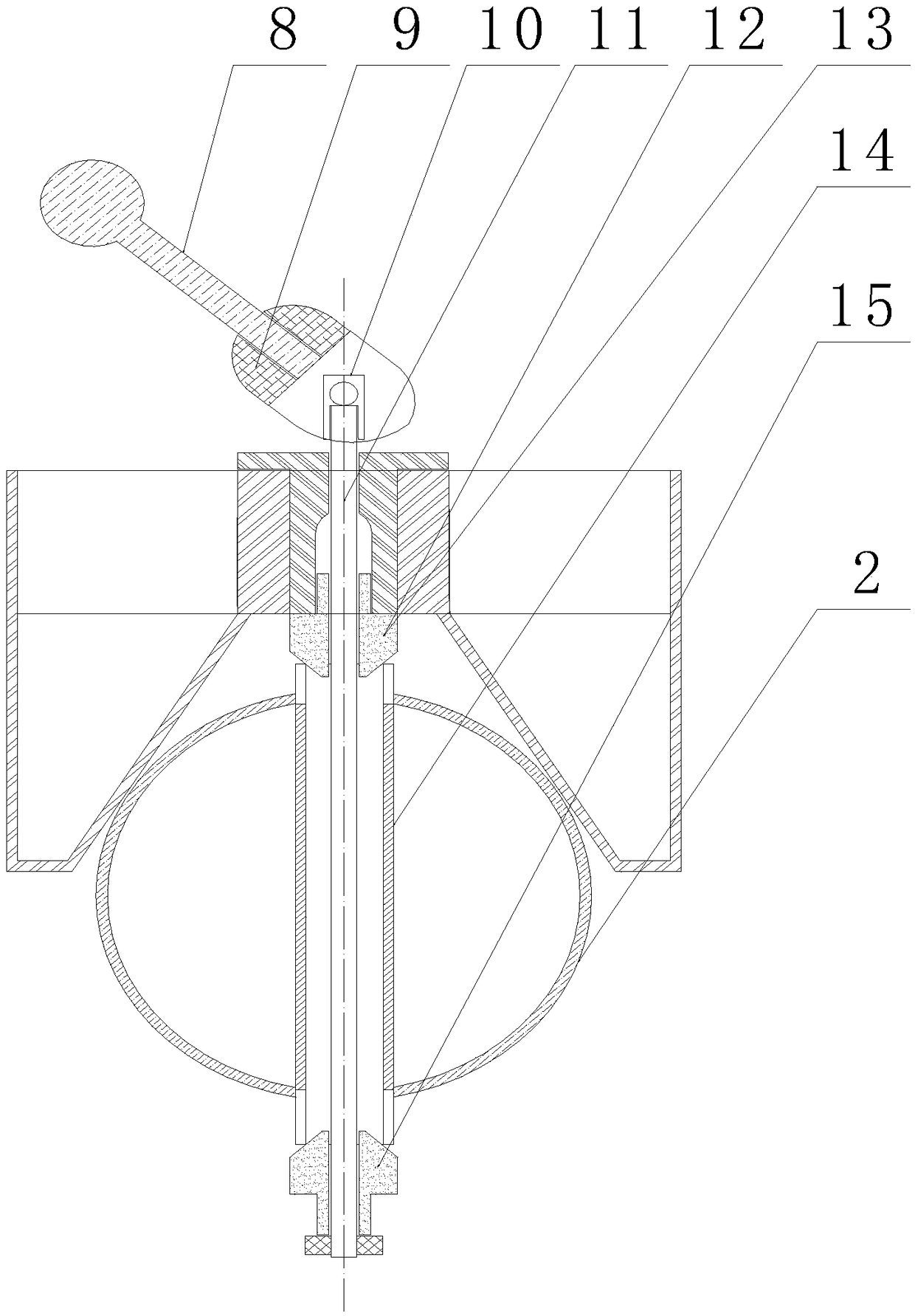 Twisting degree measurer for discrete holes