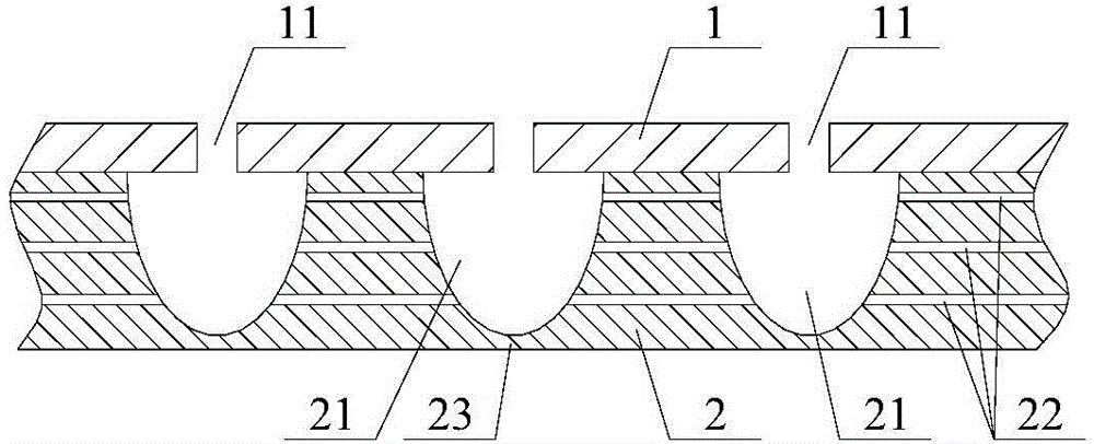 Composite sound absorption plate