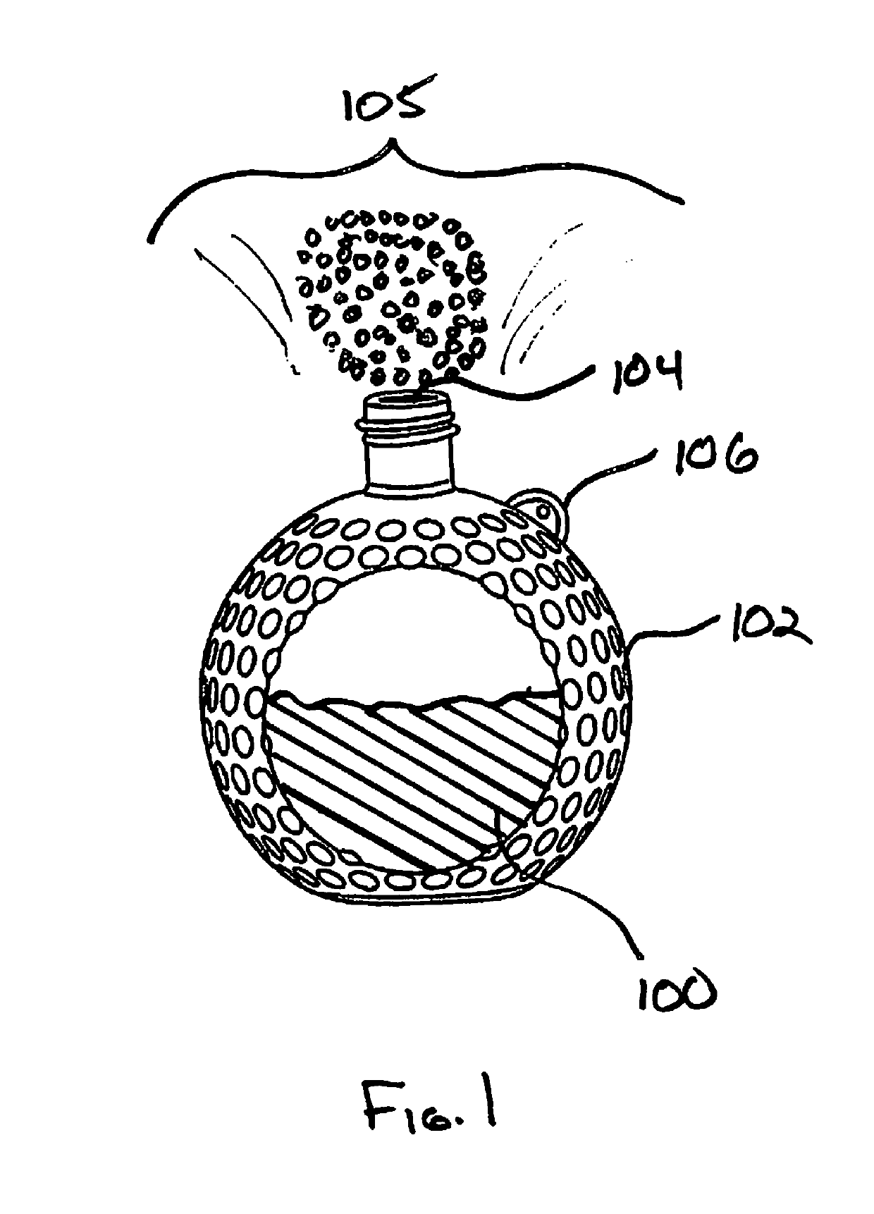 Powdered scent compound