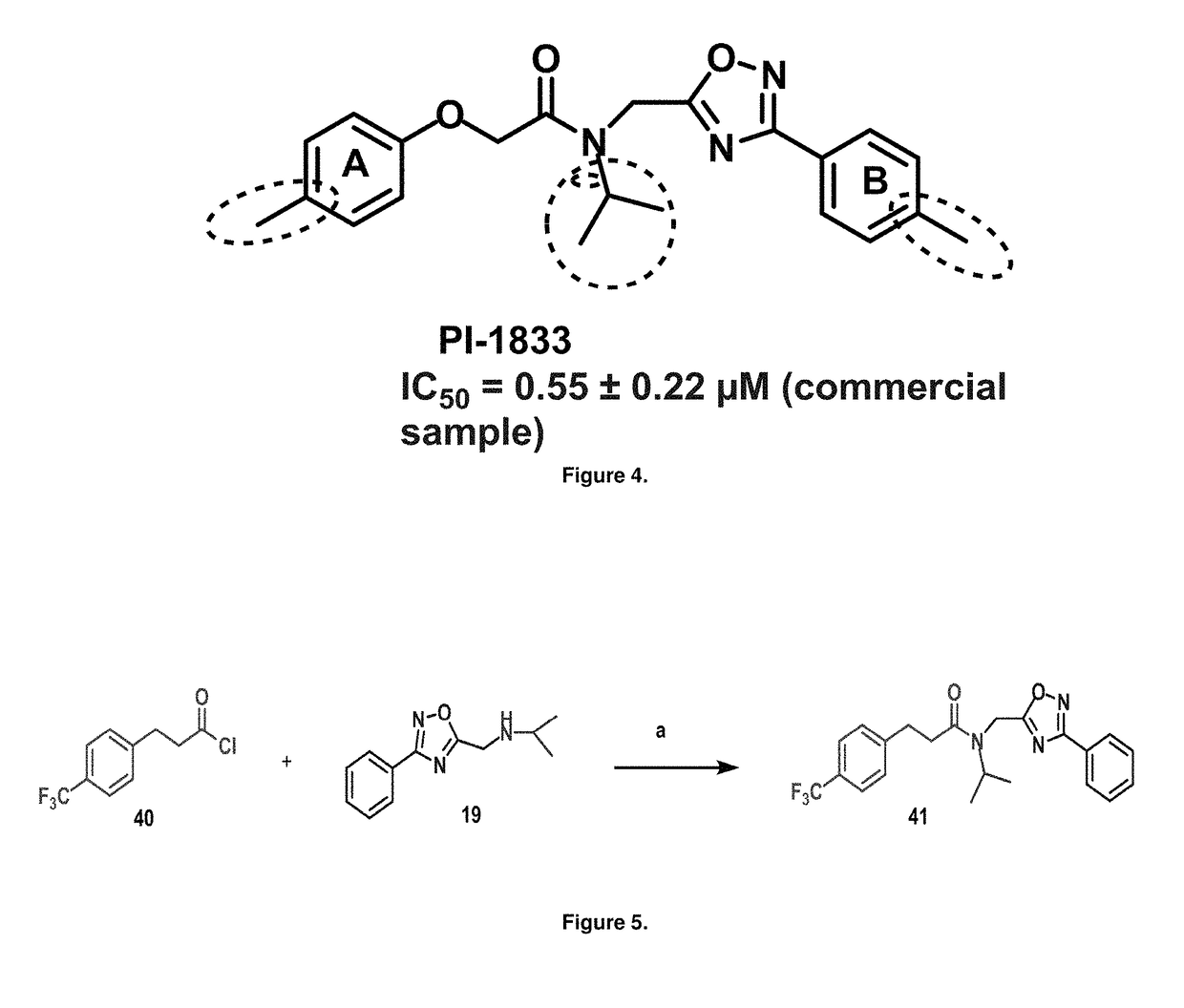 Proteasome chymotrypsin-like inhibition using PI-1833 analogs
