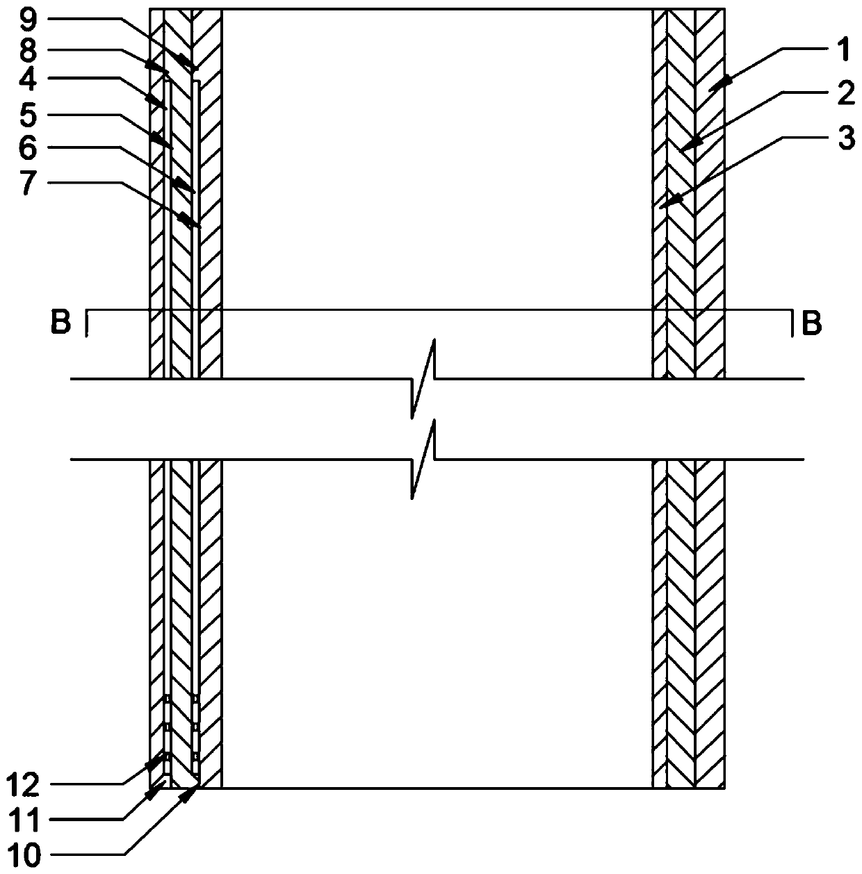 Extendible nested type steel pipe pile and mounting method thereof