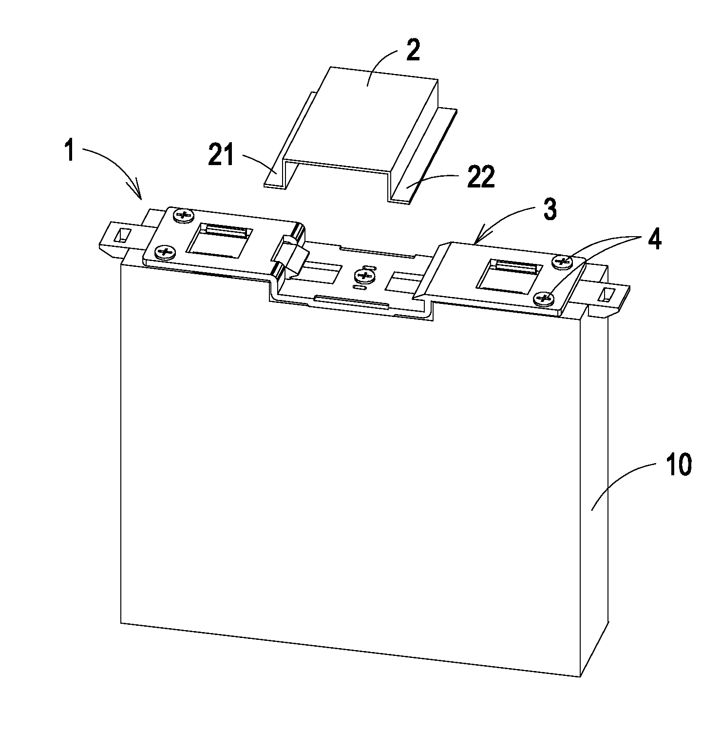 Mechanism of fastening detachable electronic device to DIN rail