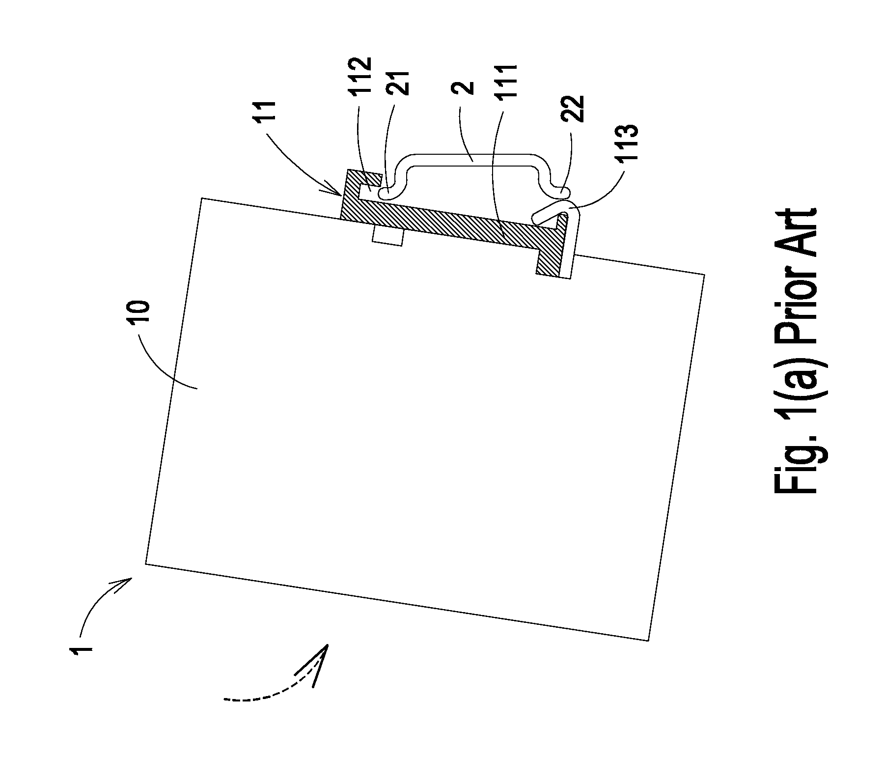 Mechanism of fastening detachable electronic device to DIN rail