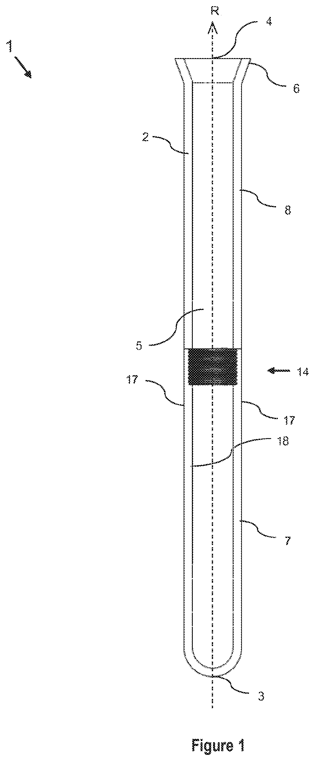 Filter element for filtration of exhaust gases or process gases and method for manufacturing such filter element