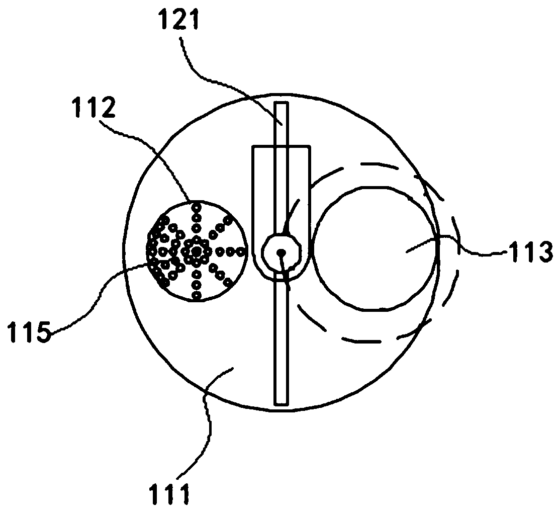 Water tank garbage automatic desalting and water separating device