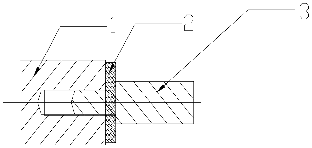 Silicon carbide composite material circular tube leakage rate performance detection method