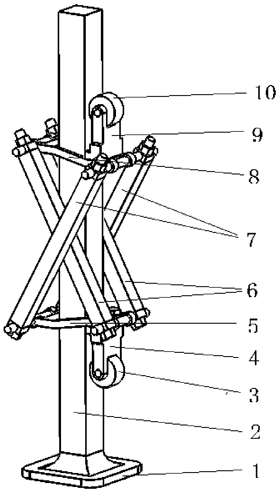 A Climbing Rod Actuator Using Alternate Self-locking Isosceles Trapezoidal Arrangement
