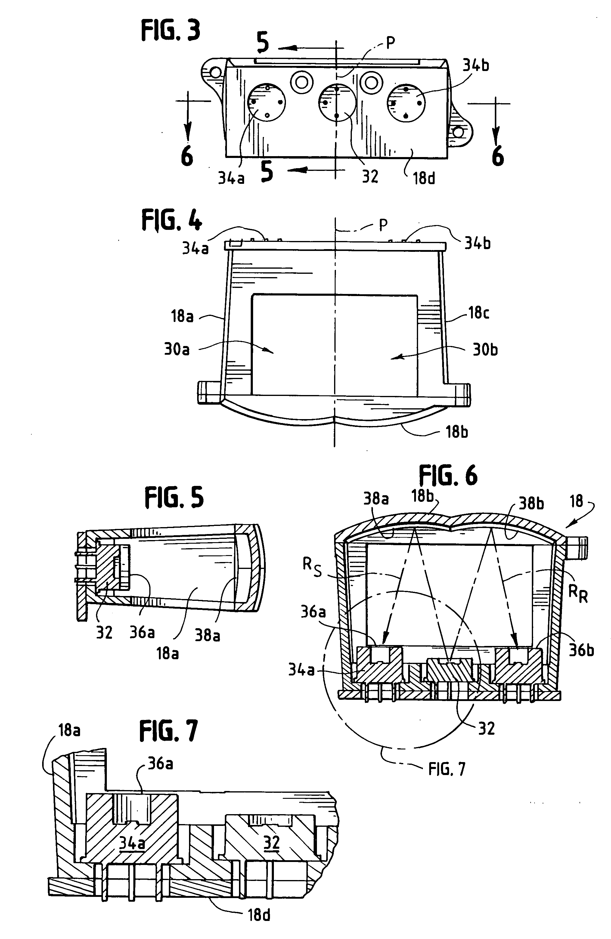 Chamber for gas detector