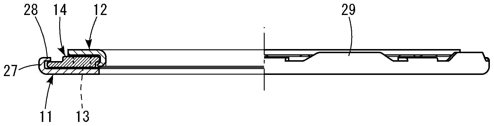 Thrust bearing holder and thrust bearing