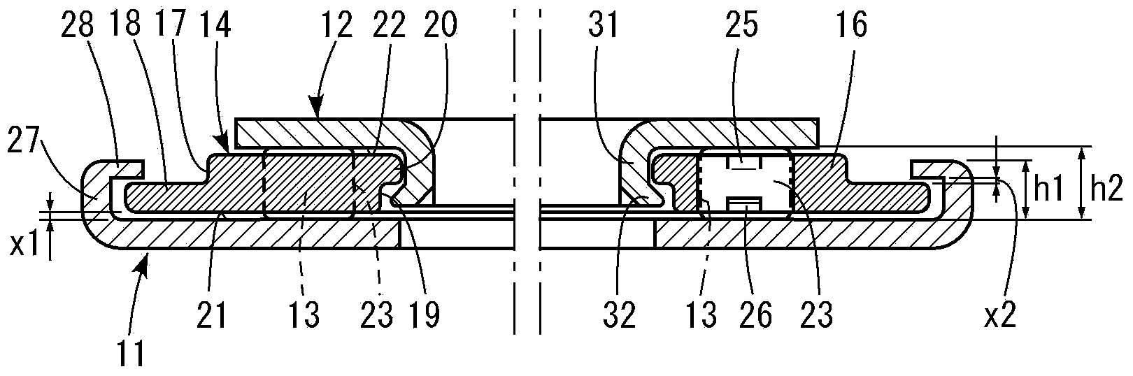Thrust bearing holder and thrust bearing