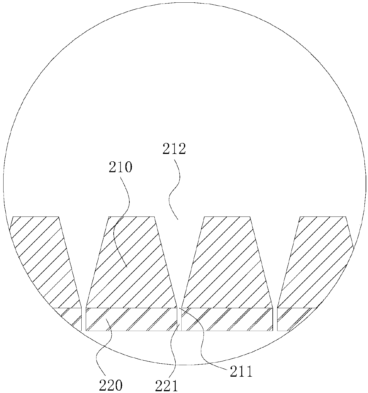 Micro needle chip and preparation method thereof