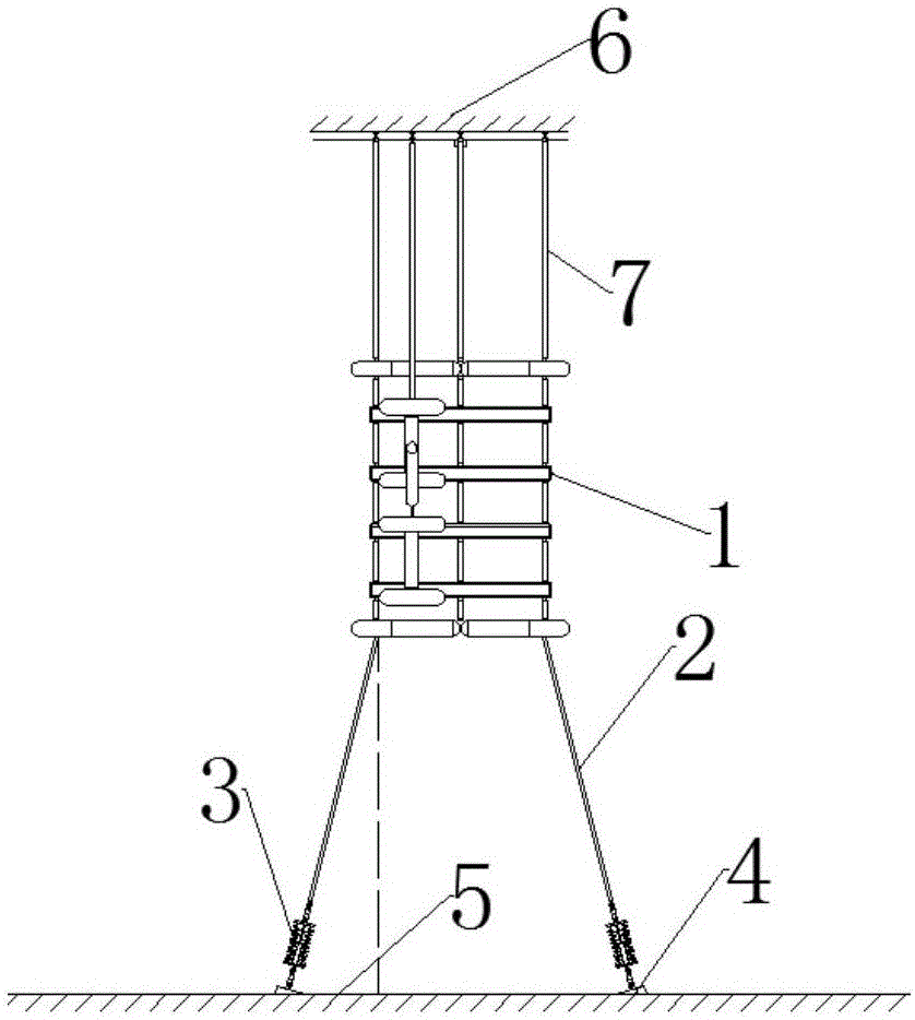 Vibration control apparatus used for converter valve