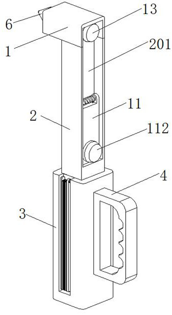 Safety hammer equipped in a rail transit train