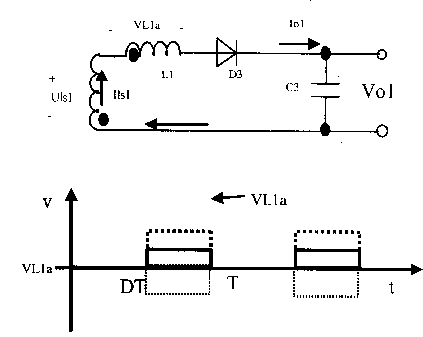 Multi-path output power supply