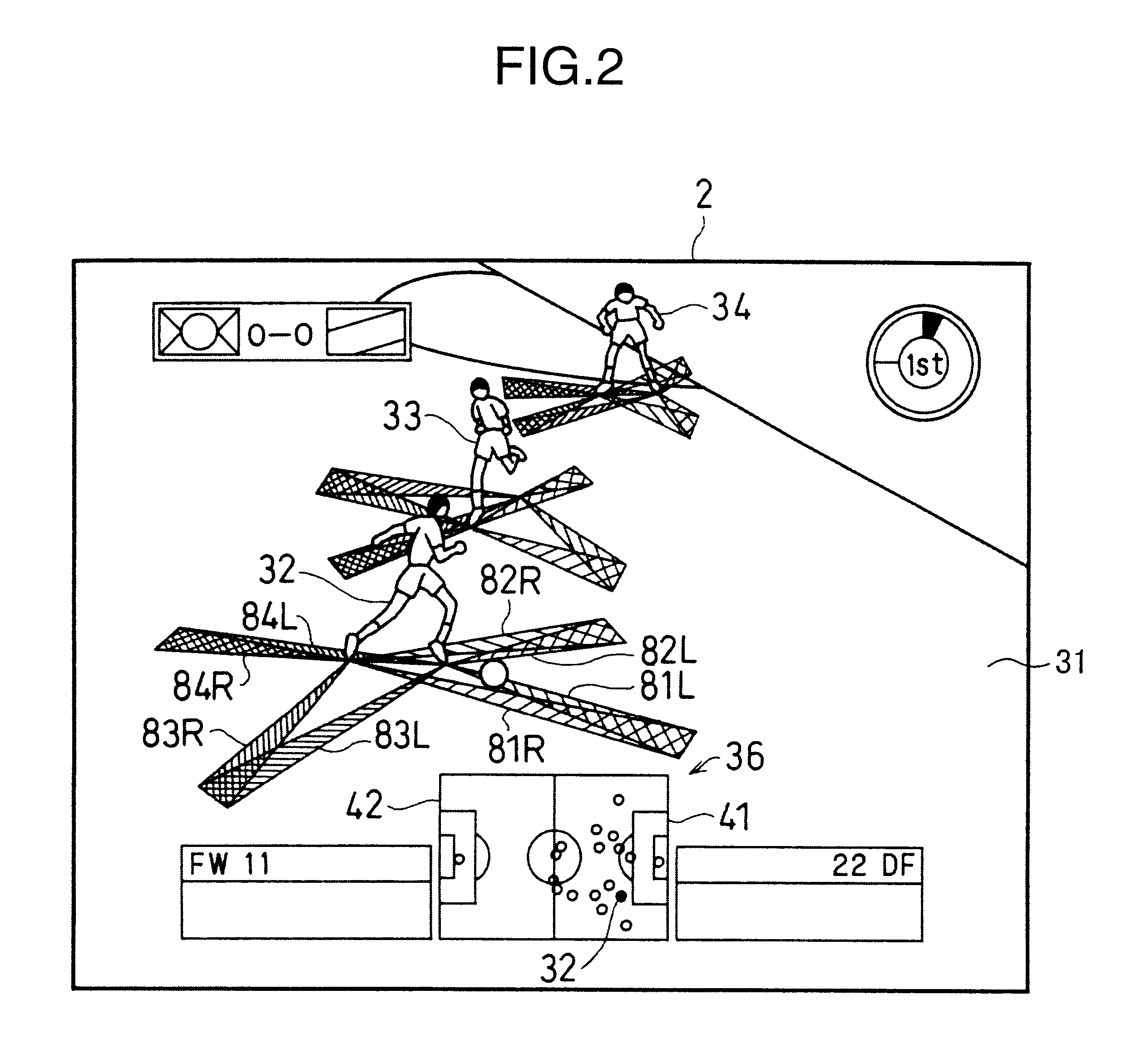 Image generating device, an image generating method, a readable storage medium storing an image generating program and a video game system