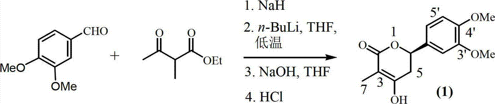 Dihydro-pyranone compound and preparation method and medical application thereof