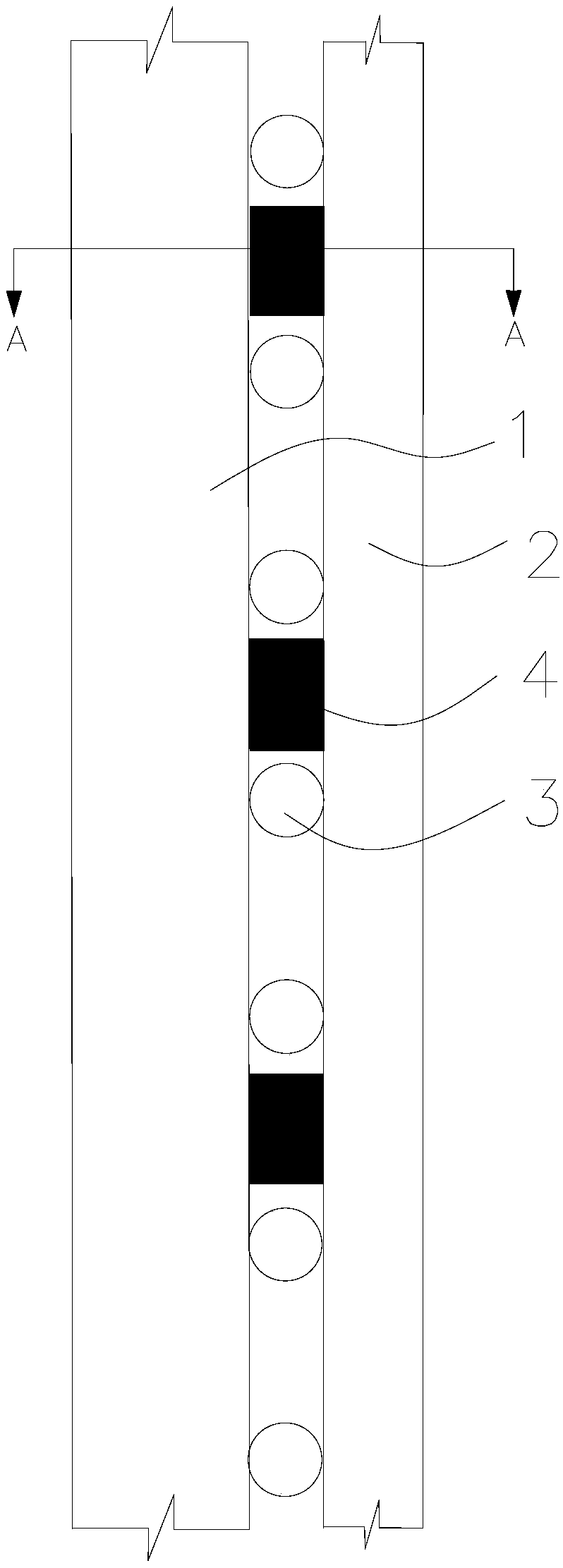 Welding structure and welding method of metal plate and main rib