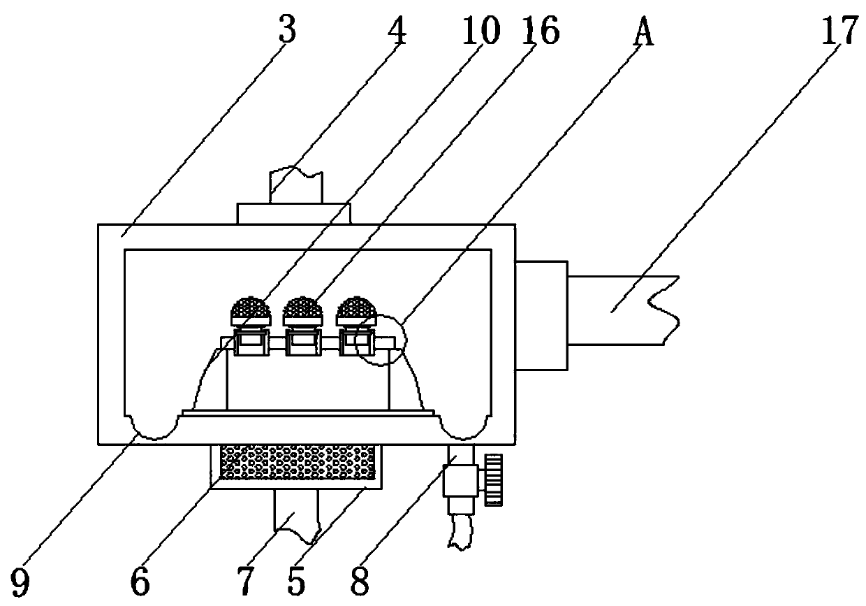 An intelligent dust removal wind power generating set