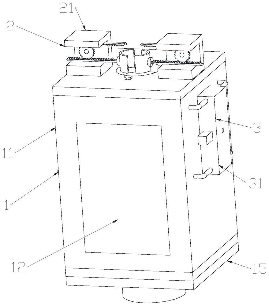 Continuous circulation type well drilling power system protection device and protection method thereof