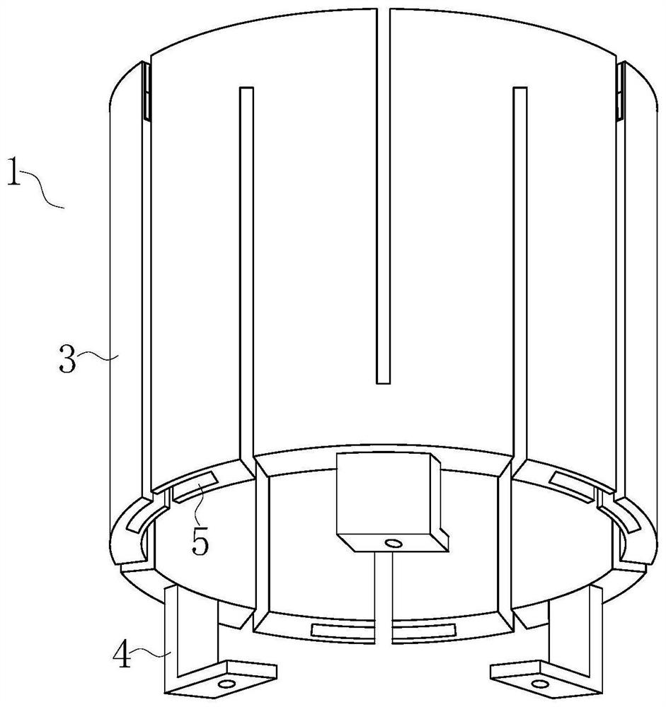 A three-phase AC heater and heating method for the thermal field of a Czochralski monocrystalline silicon furnace