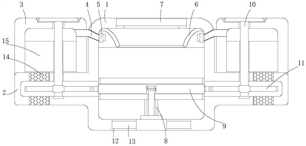 An explosion-proof floor drain used in civil air defense projects