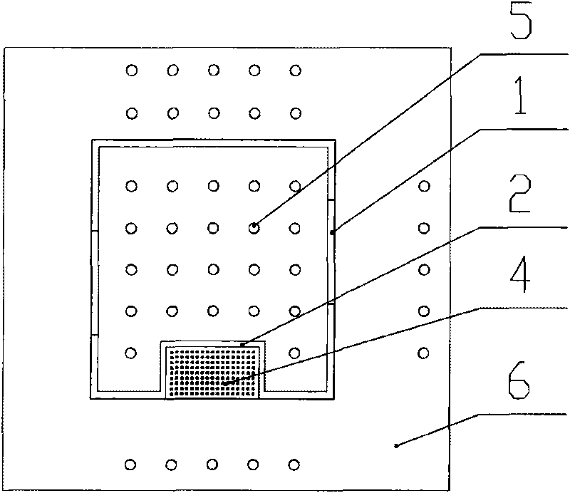 Sheet type spout for avoidance of grounding block element