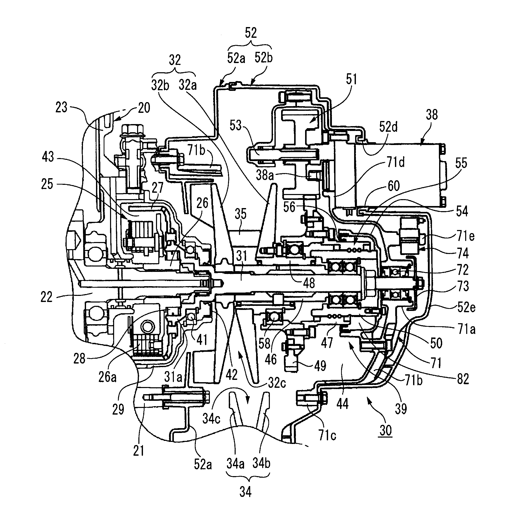 V-belt continuously variable transmission and straddle-type vehicle