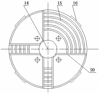 Speed regulation asynchronous magnetic coupler with adjustable radial air gap