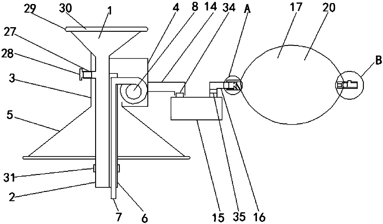 Artificial respirator with exhaled air enhancing function