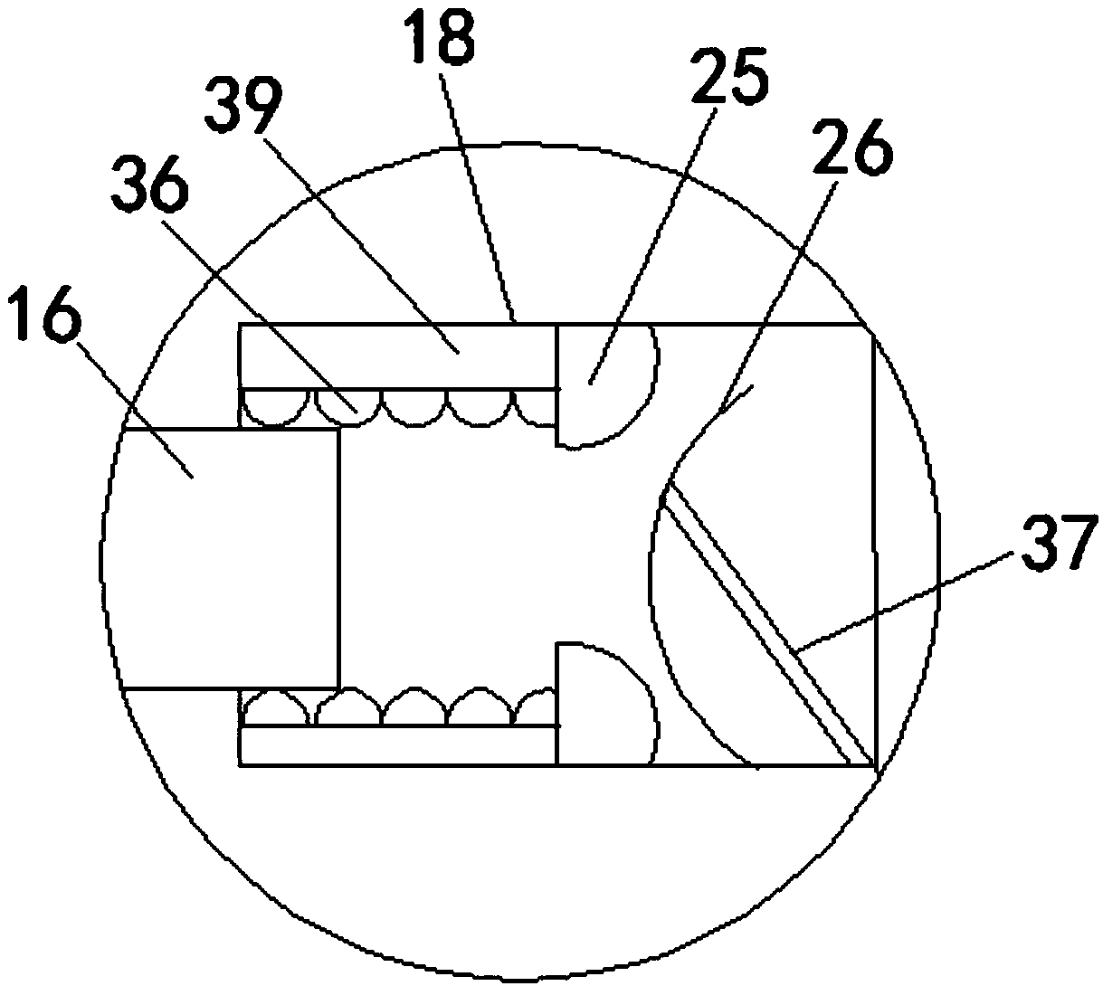 Artificial respirator with exhaled air enhancing function