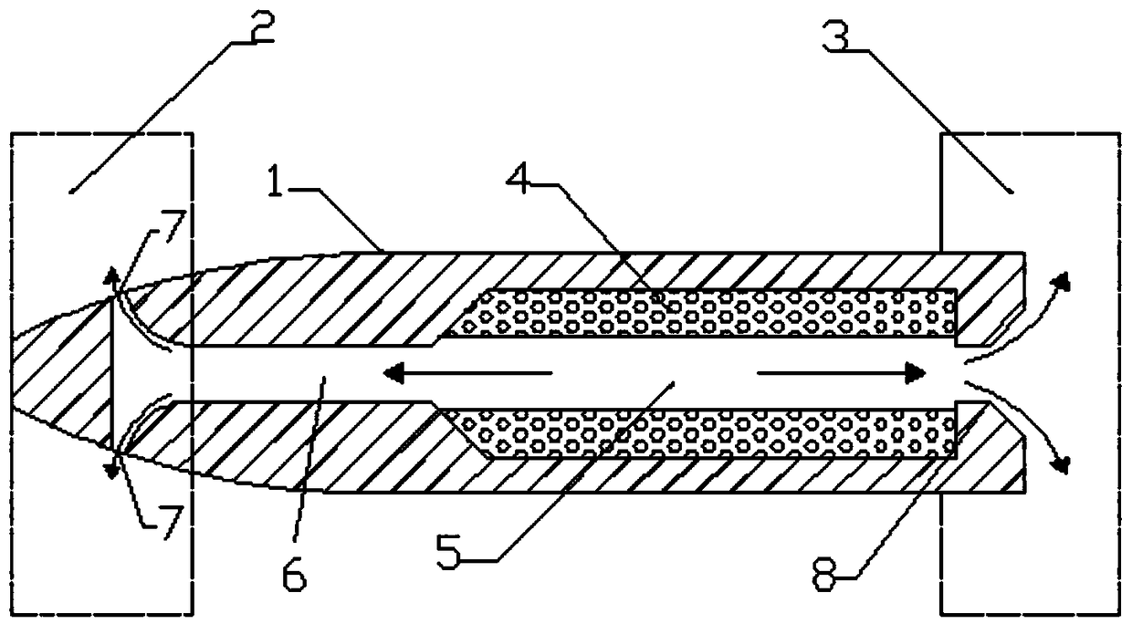 A charge-type cavitation generating structure for supercavitating underwater vehicles