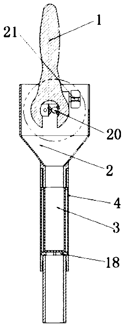 Device and method for cutting spent fuel rods