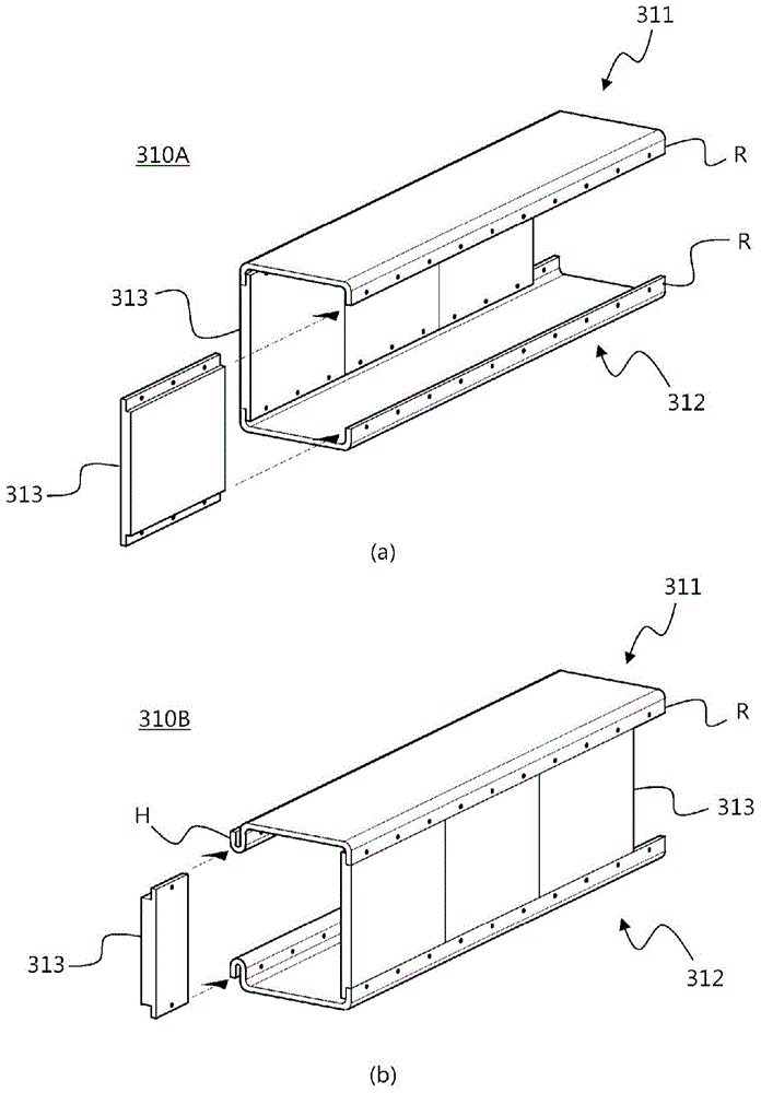 Containment Propelling Construction Method Utilizing Guide Rail Section Steel