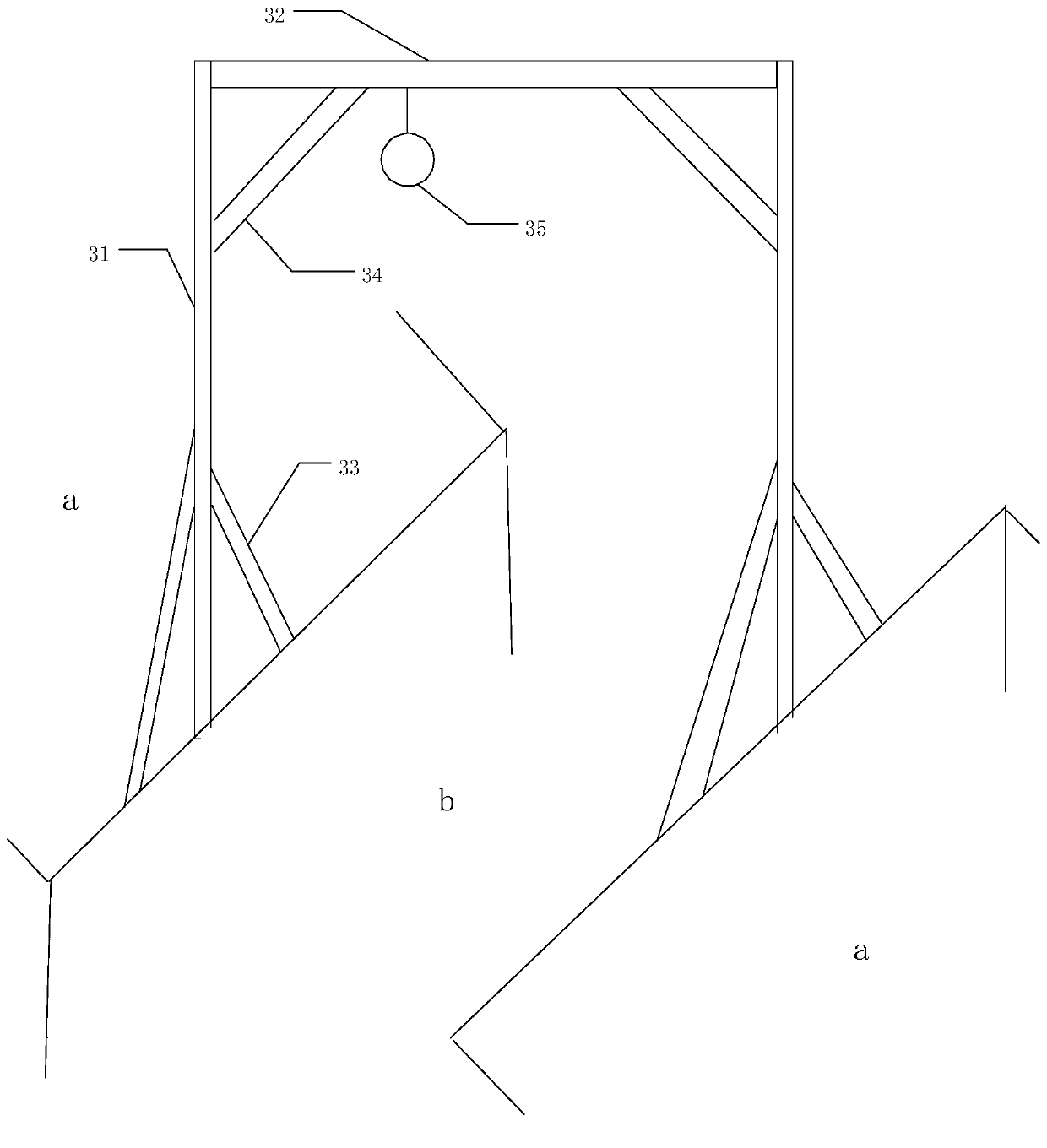 Support construction method applied to pipe network engineering