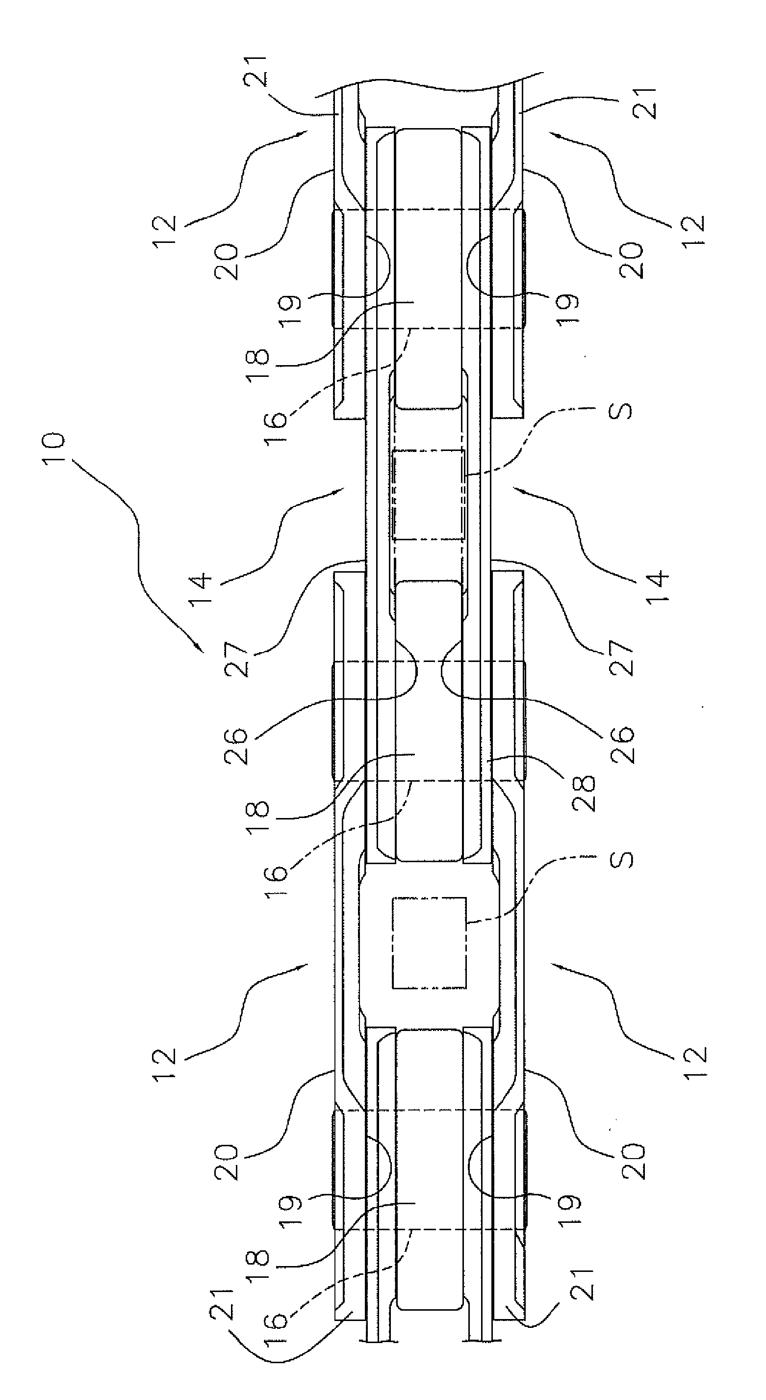 Inner link plate for bicycle chain