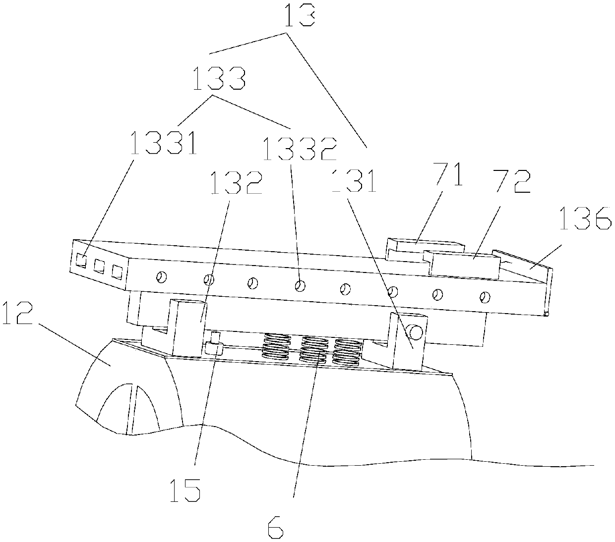 Aluminium sectional material spraying system and spraying method thereof