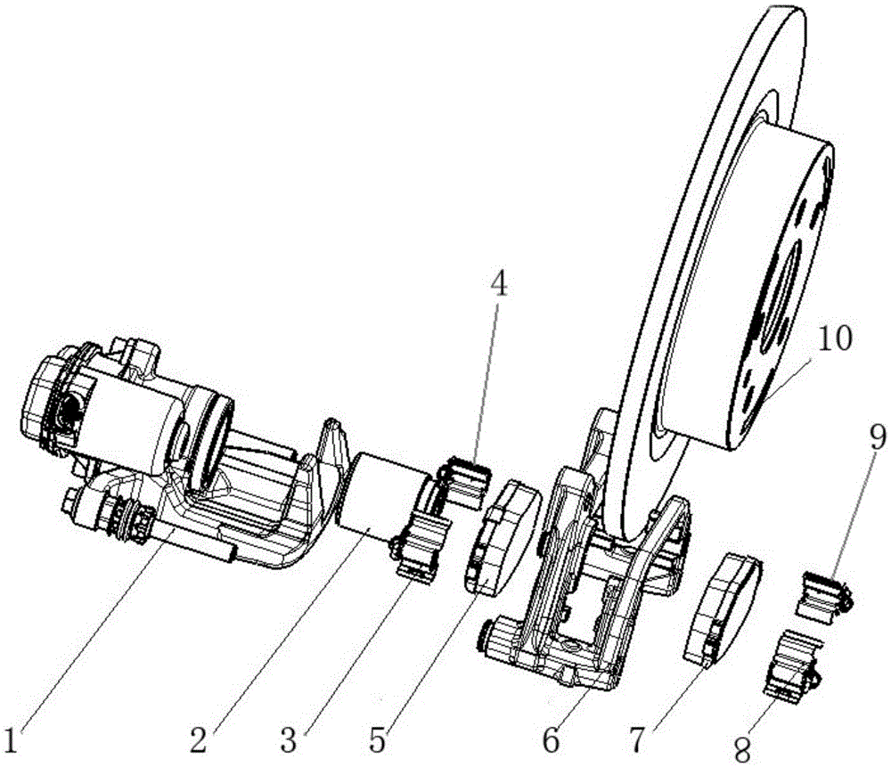 Brake caliper leaf spring and brake caliper assembly