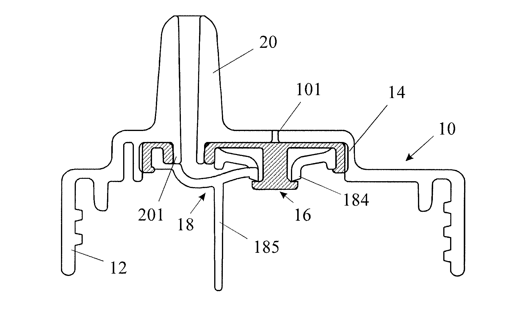 Cap for a spill-proof beverage container