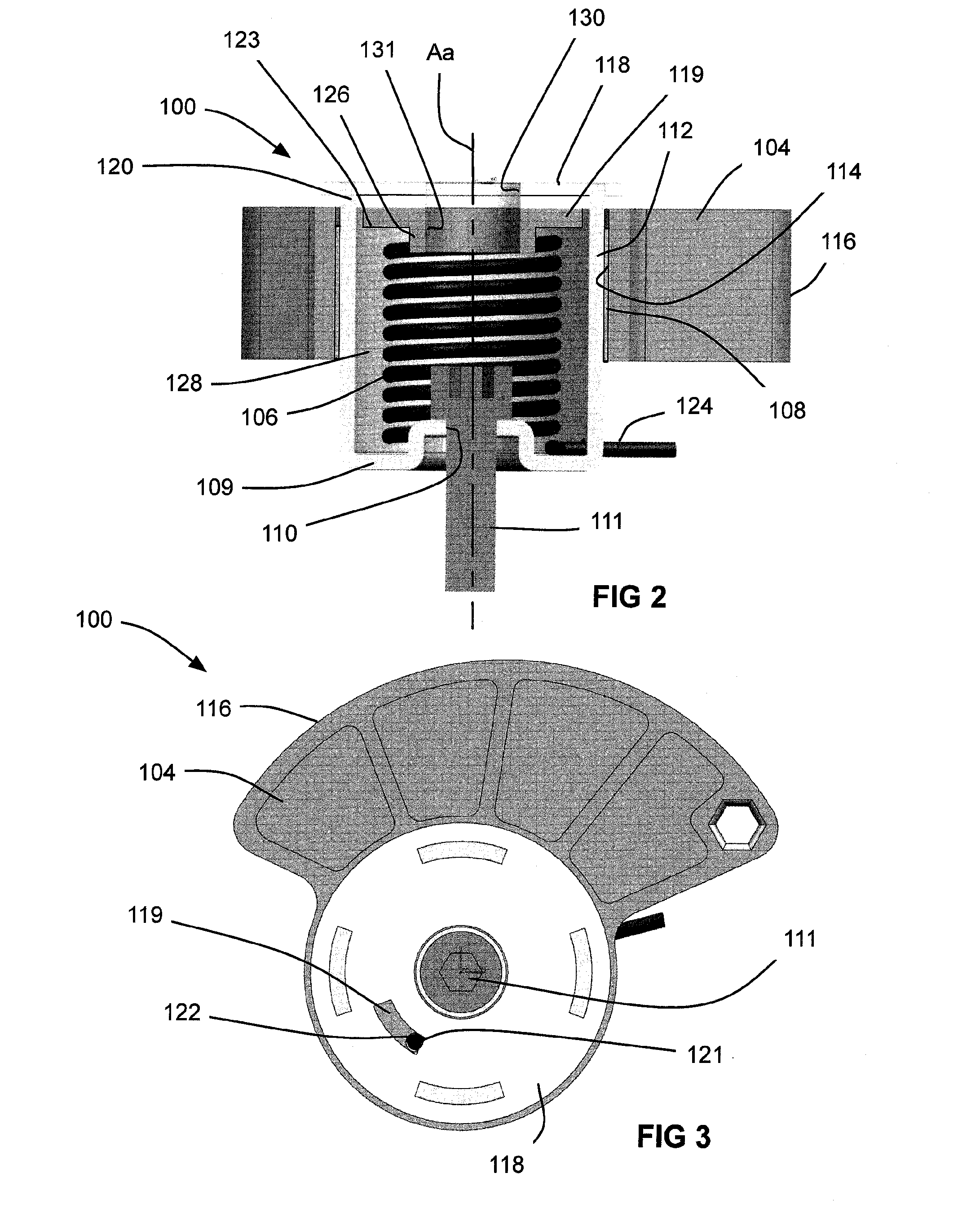 Tensioner with increased damping and arm on base cup configuration