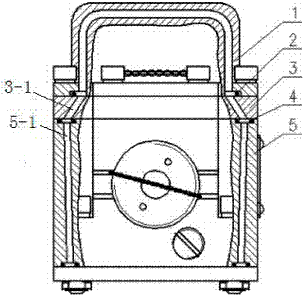 Oil returning cooling structure of electro-hydraulic servo valve