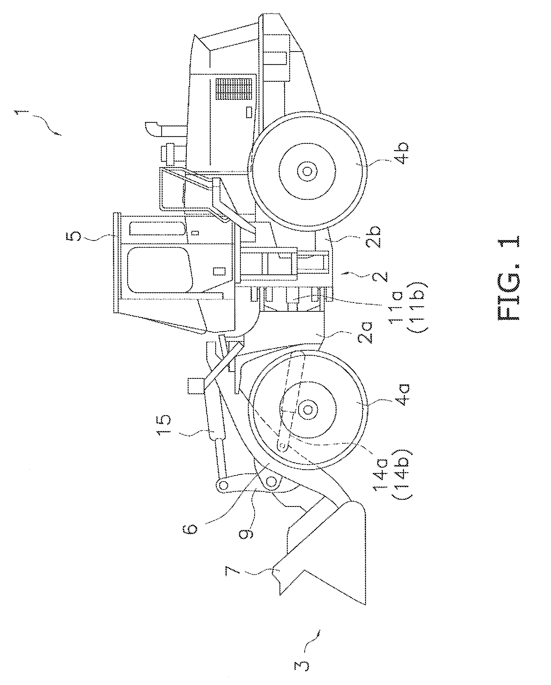 Work vehicle and method of controlling the same