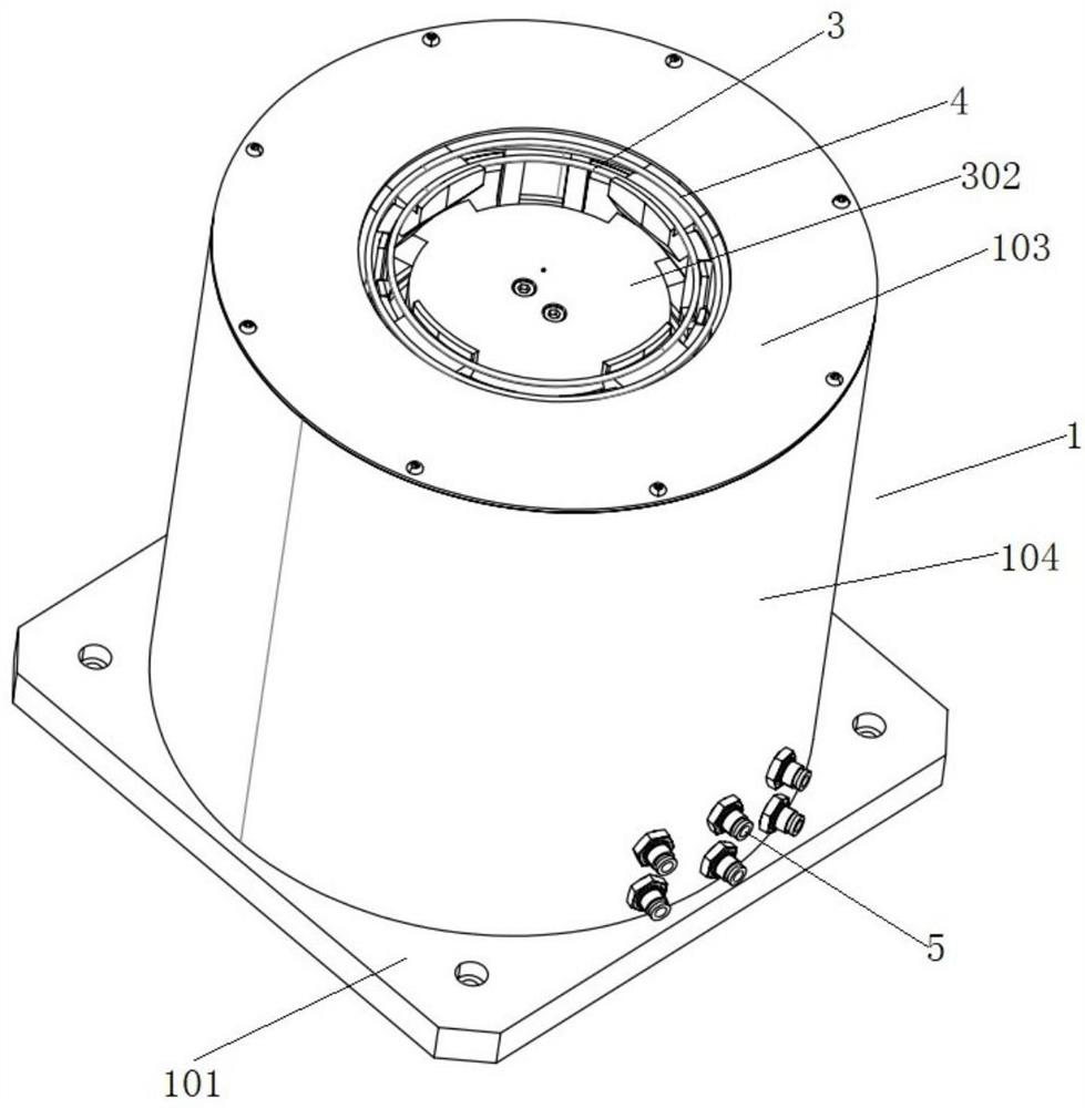 Large-diameter sealing ring assembling device and method