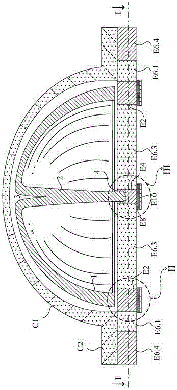 Shell resonator with impact resistance