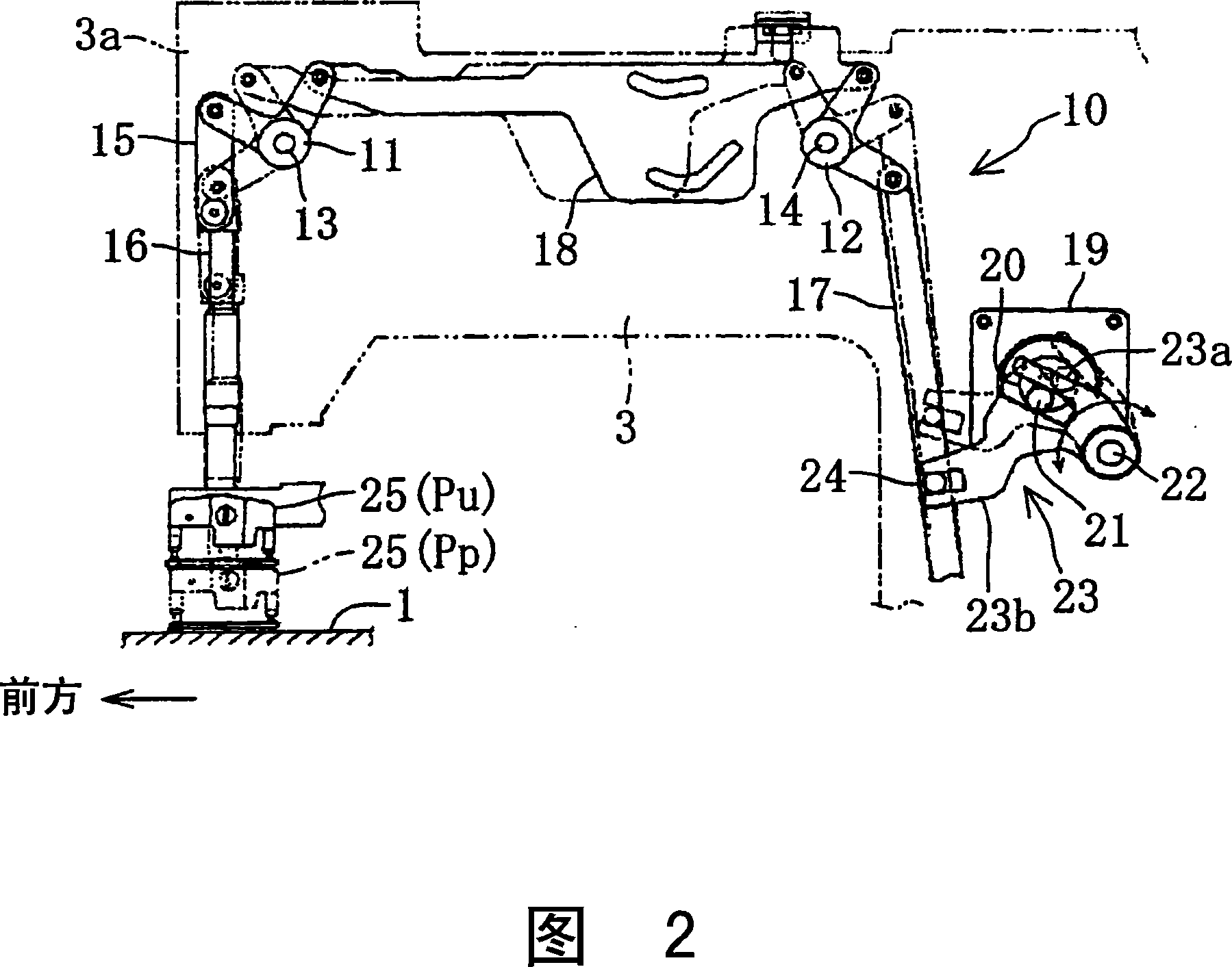 Thread adjusting device for sewing machine
